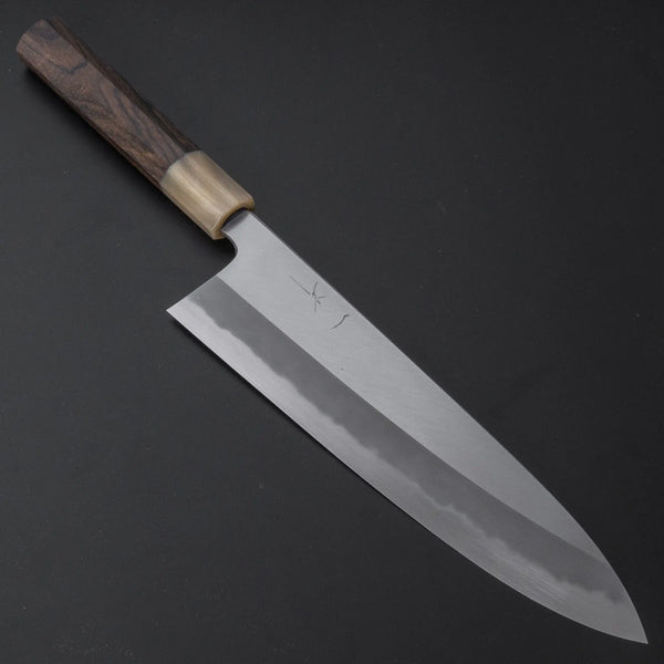 Hitohira Tanaka Kyuzo Blue #1 Migaki Gyuto 240mm Ziricote Handle (Extra Height) Product vendor
