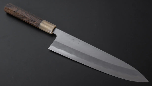 Hitohira Tanaka Kyuzo Blue #1 Migaki Gyuto 240mm Ziricote Handle (Extra Height) Product vendor