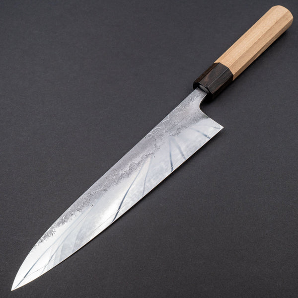 Hitohira Nihei SLD Nashiji Migaki Gyuto 240mm Chestnut Handle Product vendor