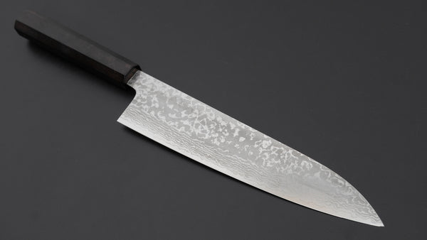 Makoto Kurosaki VG7 Damascus Gyuto 210mm Ebony Handle