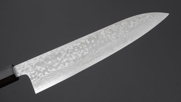 Makoto Kurosaki VG7 Damascus Gyuto 210mm Ebony Handle