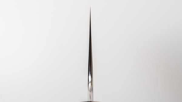 Hitohira Kikuchiyo Rou Silver #3 Mirror Polished Nakiri Ebony Handle