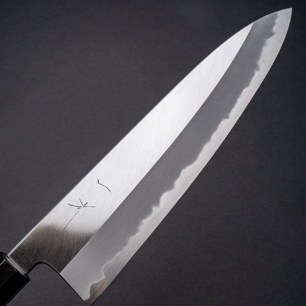 Hitohira Tanaka Kyuzo Blue #1 Migaki Gyuto 240mm Ziricote Handle (Extra Height) Product vendor