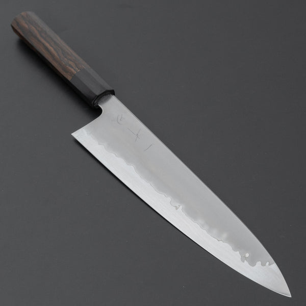 Hitohira Tanaka Izo Blue #1 Stainless Clad Gyuto 240mm Ziricote Handle Product vendor