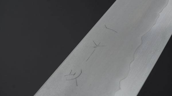 Hitohira Tanaka Izo Blue #1 Stainless Clad Gyuto 240mm Ziricote Handle Product vendor