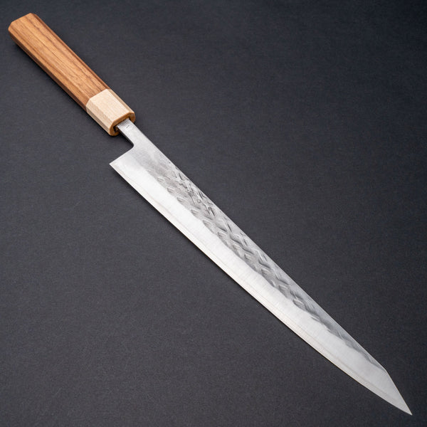 Hitohira TD SLD Tsuchime Sujihiki 270mm Walnut Handle Product vendor