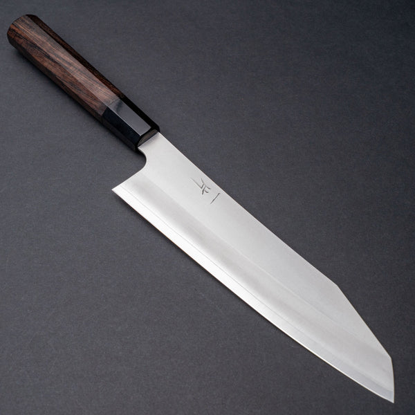 Hitohira Silver #3 Nashiji Kiritsuke Gyuto 210mm Ebony Handle Product vendor