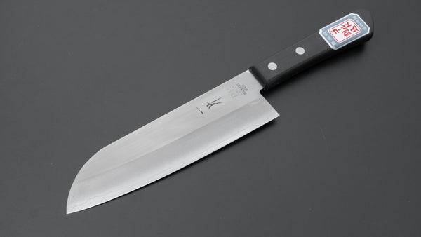 Hitohira DP Stainless Santoku 165mm Pakka Handle