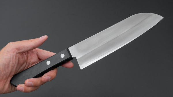 Hitohira DP Stainless Santoku 165mm Pakka Handle
