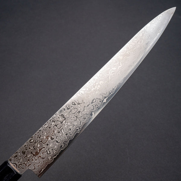 Hitohira HG Damascus Sujihiki 240mm Walnut Handle Product vendor