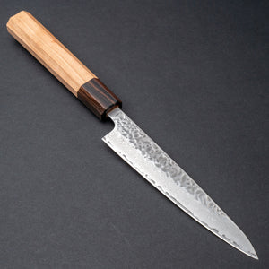 Hitohira Futana Stainless Tsuchime Damascus Petty 135mm Cherry Wood Handle Product vendor