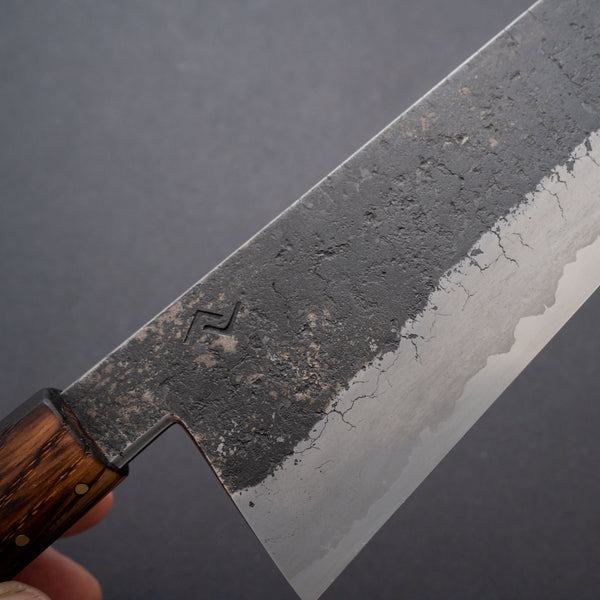 Broch Blades Nakiri 135Ccr3 175mm Oak Handle - Tetogi