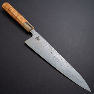 Cygnus Buccinator 26c3 230mm Gyuto Riisgaard Ceder Handle - Tetogi