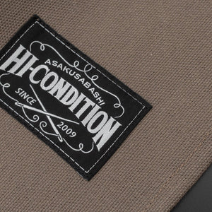 HI - CONDITION Hanpu Canvas 9 Pockets Knife Roll Dark Gray - Tetogi