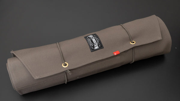 HI - CONDITION Hanpu Canvas 9 Pockets Knife Roll Dark Gray - Tetogi