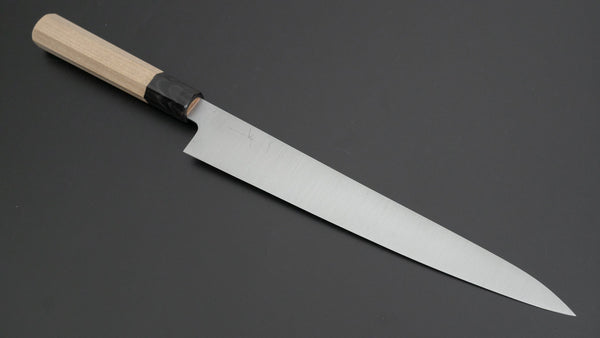 Hitohira Ashi Swedish Stainless Sujihiki 270mm Ho Wood Handle - Tetogi