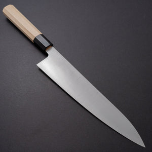 Hitohira Ashi White #2 Gyuto 240mm Ho Wood Handle - Tetogi