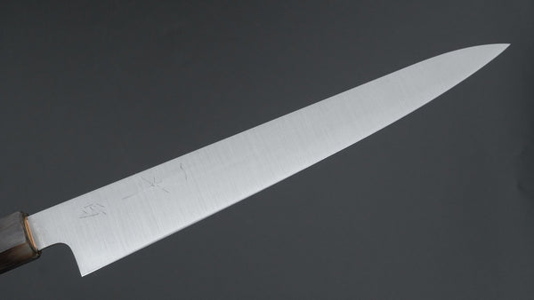 Hitohira Ashi White #2 Sujihiki 240mm Ho Wood Handle - Tetogi