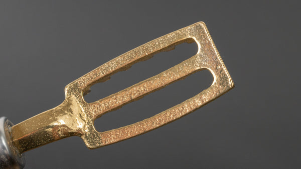 Hitohira Brass Fish Scaler Small - Tetogi