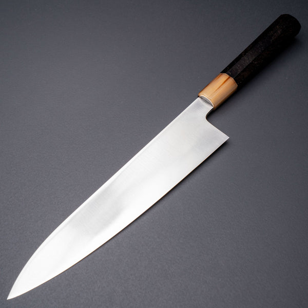 Hitohira FJ VG - 10 Gyuto 240mm Ebony Handle - Tetogi