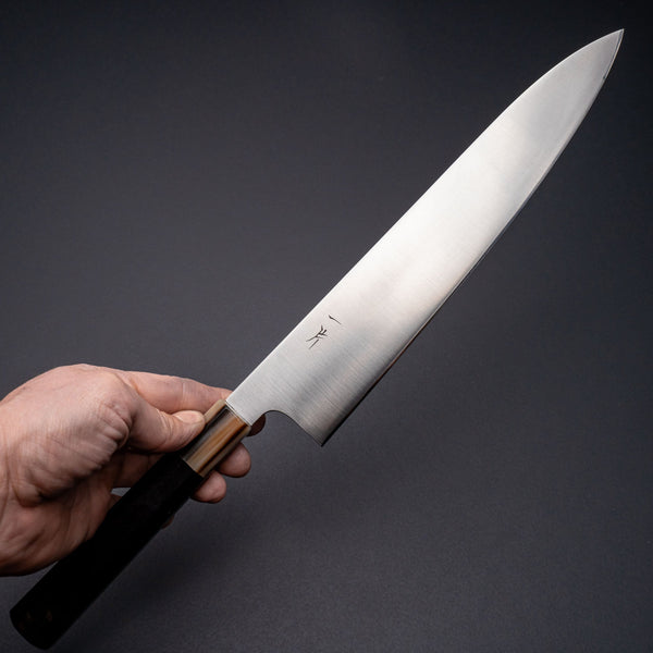 Hitohira FJ VG - 10 Gyuto 270mm Ebony Handle - Tetogi