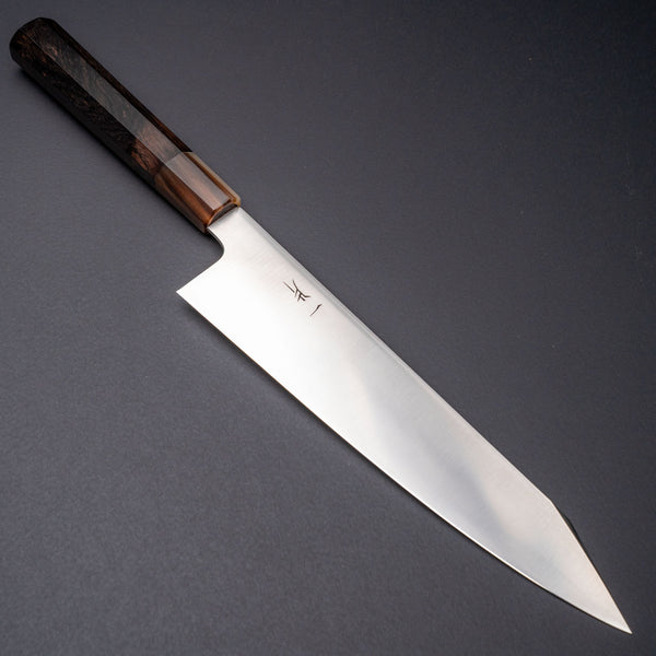 Hitohira FJ VG - 10 Kiritsuke Gyuto 240mm Ebony Handle - Tetogi