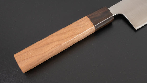 Hitohira Futana S3 Migaki Santoku 165mm Cherry Wood Handle - Tetogi