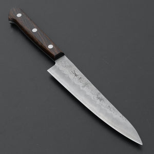 Hitohira Futana S3 Nashiji Petty 135mm Brown Pakka Handle (No Bolster) - Tetogi