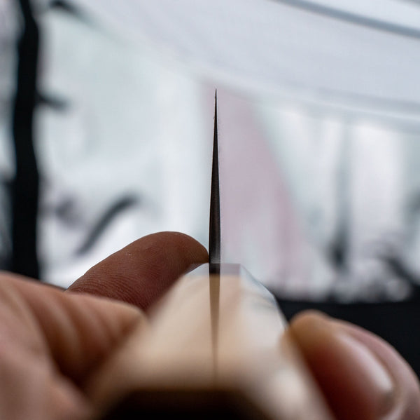 Hitohira Futana S3 Nashiji Santoku 170mm Keyaki Zelkova Handle - Tetogi