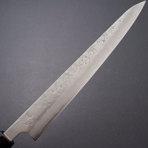 Hitohira Futana S3 Nashiji Sujihiki 240mm Walnut Handle - Tetogi