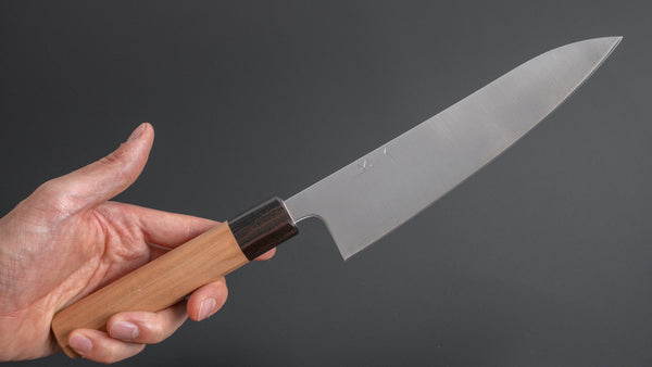 Hitohira Futana SB Migaki Gyuto 180mm Cherry Wood Handle - Tetogi