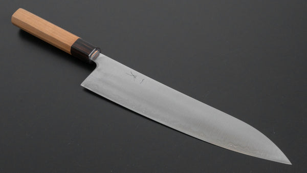 Hitohira Futana SB Migaki Gyuto 240mm Cherry Wood Handle - Tetogi