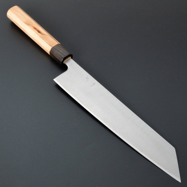 Hitohira Futana SB Migaki Kiritsuke Gyuto 240mm Cherry Wood Handle - Tetogi