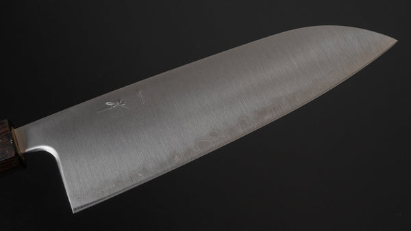 Hitohira Futana SB Migaki Santoku 170mm Cherry Wood Handle - Tetogi