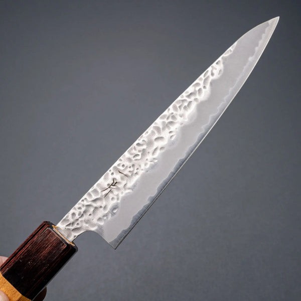 Hitohira Futana White 1 Migaki Tsuchime Petty 135mm Keyaki Zelkva - Tetogi