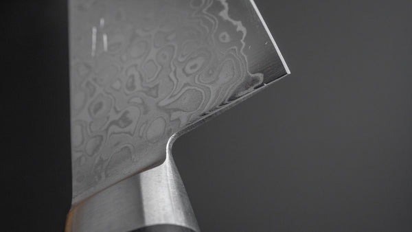 Hitohira HG Damascus Gyuto 180mm Pakka Handle - Tetogi