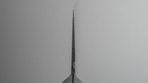 Hitohira HG Damascus Gyuto 180mm Pakka Handle - Tetogi