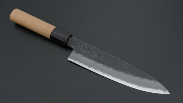 Hitohira Hinode Nashiji White #2 Petty 150mm Ho Wood Handle (Oval) - Tetogi