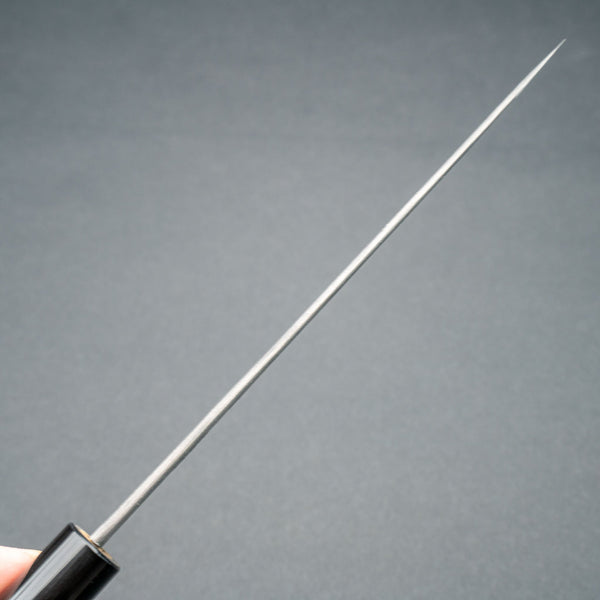 Hitohira Hinode Nashiji White 2 Petty 180mm Ho Wood Handle (Oval) - Tetogi