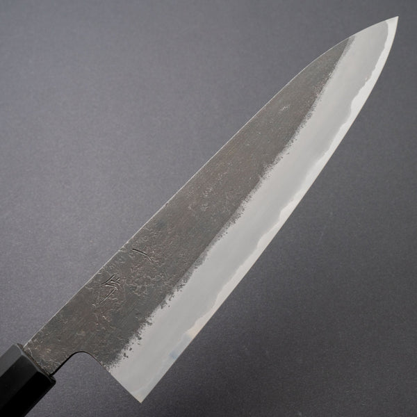 Hitohira Hinode Nashiji White #2 Stainless Clad Gyuto 210mm Taihei Wood Handle - Tetogi