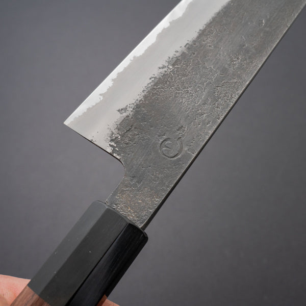 Hitohira Hinode Nashiji White #2 Stainless Clad Gyuto 210mm Taihei Wood Handle - Tetogi