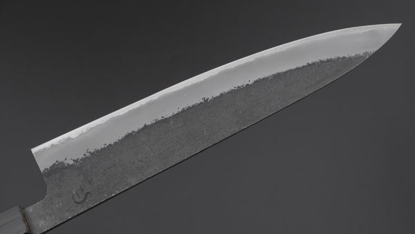 Hitohira Hinode Nashiji White #2 Stainless Clad Gyuto 240mm Ho Wood Handle - Tetogi