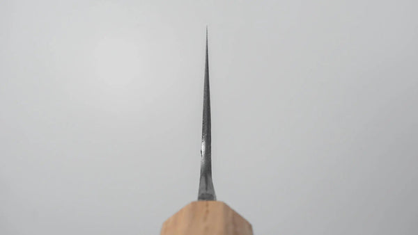 Hitohira Hinode Nashiji White 2 Stainless Clad Nakiri 180mm Wenge Handle - Tetogi