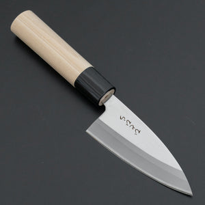 Hitohira Hiragana Deba 110mm Poplar Handle - Tetogi