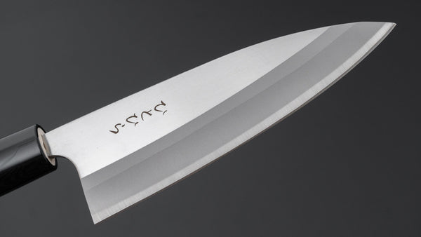 Hitohira Hiragana Deba 150mm Poplar Handle - Tetogi