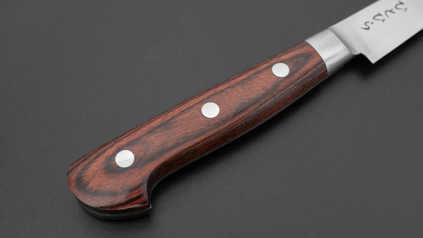 Hitohira Hiragana Paring 80mm Imitation Mahogany Handle - Tetogi