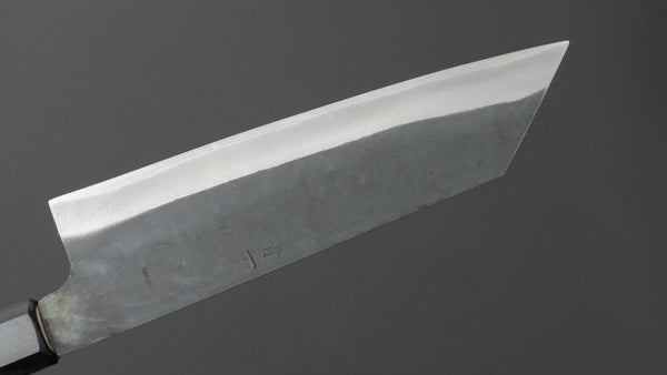 Hitohira Hizen Kurouchi Blue 1 Stainless Clad Bunka 190mm Ho Wood Handle - Tetogi