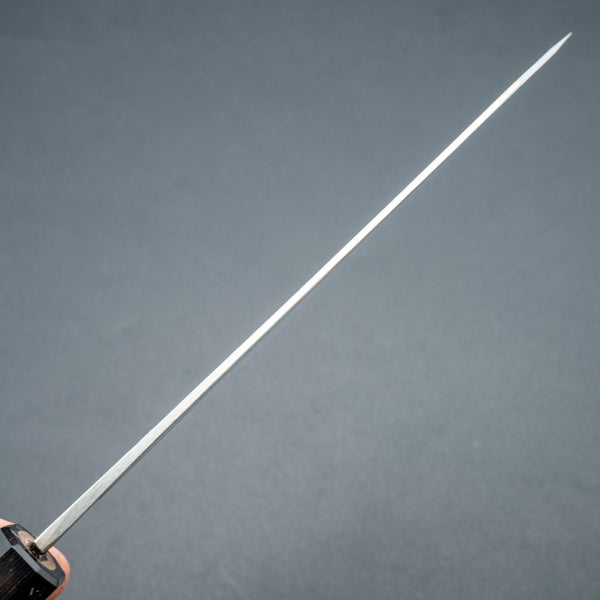 Hitohira Hizen Kurouchi Blue 1 Stainless Clad Bunka 190mm Walnut - Tetogi