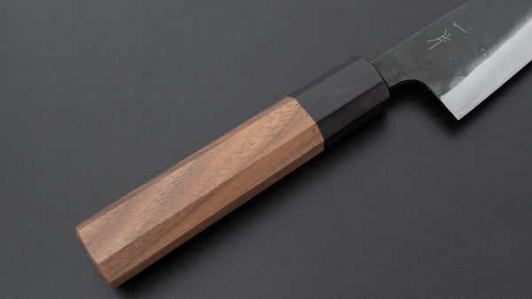 Hitohira Hizen Kurouchi Blue 1 Utility 105mm Walnut Handle - Tetogi