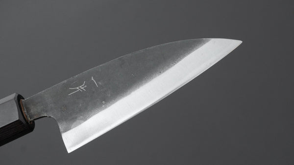 Hitohira Hizen Kurouchi Blue 1 Utility 105mm Walnut Handle - Tetogi